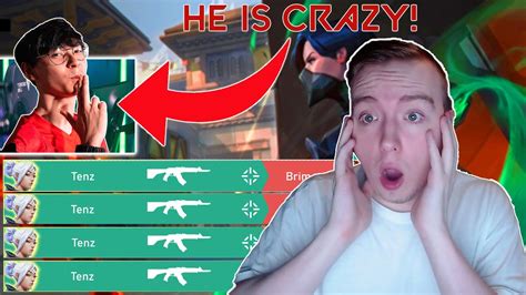 Reacting To The BEST Tenz Valorant Clips! - YouTube