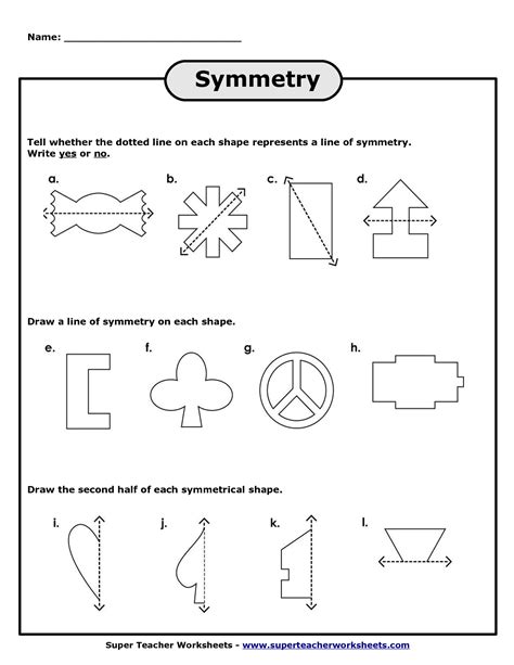 11 Symmetry Worksheets Grade 2 / worksheeto.com