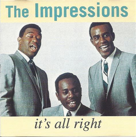 The Impressions - It's All Right (1995, CD) | Discogs