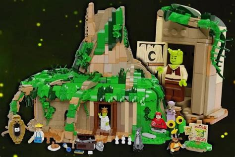 To 10,000 Supporters, LEGO Ideas Dreamworks Shreks Swamp 2 is the ...