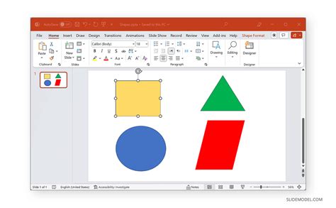 How to Select Shape in PowerPoint