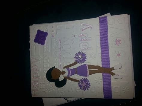 Cheerleader birthday card | Cheerleader birthday, Birthday cards, Cards