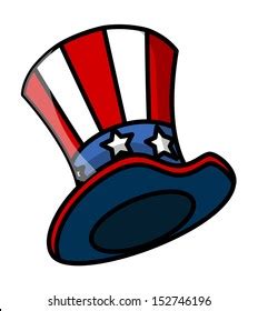 Uncle Sam Hat Vector Stock Vector (Royalty Free) 152746196 | Shutterstock