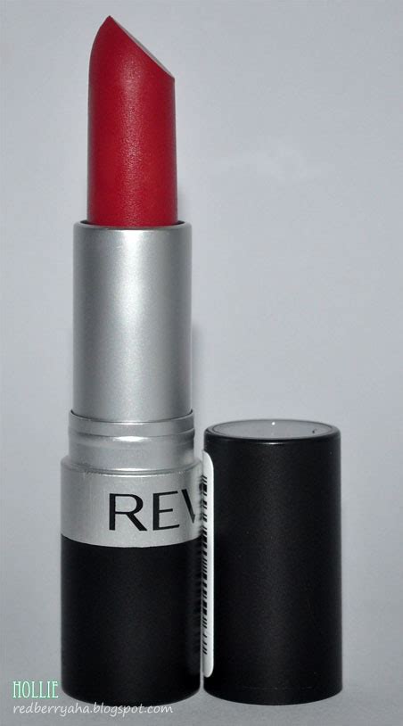 Random Beauty by Hollie: Revlon Matte Lipstick in Really Red Swatch