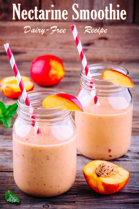 Sunny Nectarine Smoothie Recipe: A Fresh & Fruity Dairy-Free Sip