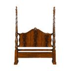 American Drew Cherry Grove Pediment Poster Bed in Antique Cherry - Victorian - Canopy Beds - by ...
