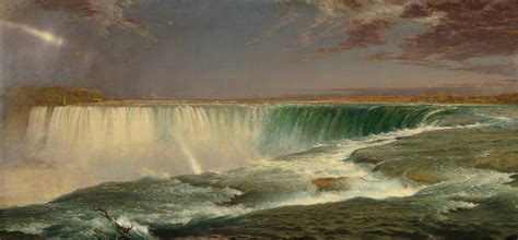 Niagara Falls, Frederic Edwin Church, oil on canvas, 1857. : Art