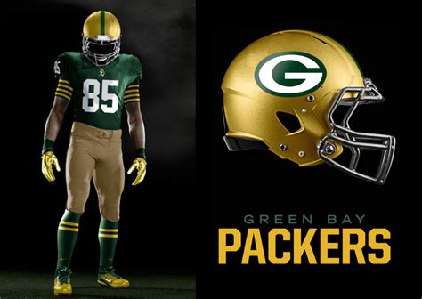 Green Bay Packers Proof of Concept Uniforms | Second Crop Creative