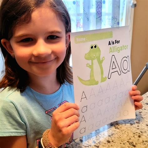 Preschool Alphabet Preschool Tracing Worksheets | Etsy