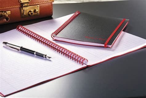 BLACK N' RED Notebook, 8-1/4 in x 11-3/4 in, 70 - 35W810|JDKE67008 ...