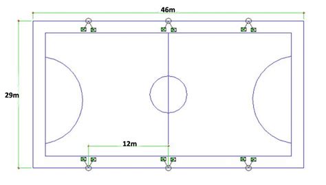 How Many Lights Do You Need To Light Your Futsal Field?-Futsal Field ...