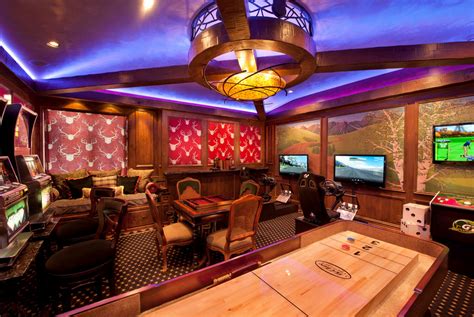 Casino Room #2 | Entertainment room, Game room design, Game room