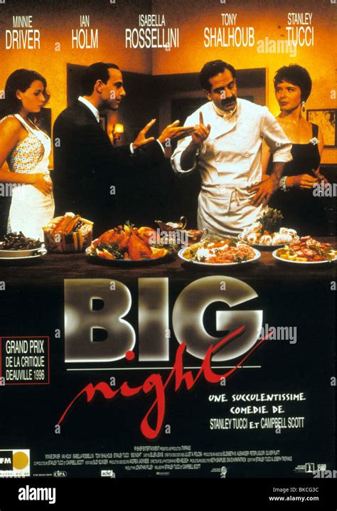 Big night movie poster hi-res stock photography and images - Alamy