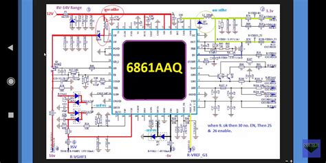 ELECTRONICS TRICKS AND TIPS: 6861AAQ DC TO DC IC DATASHEET DIAGRAM