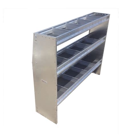 50" Height 60" Wide Aluminum Angled Shelving Unit | eBay