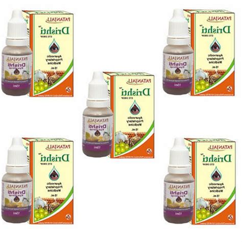 Patanjali Drishti Eye Drops 2 Packs x 10ml