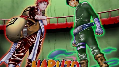 Gaara vs Rock Lee | Full Fight, without interruptions - YouTube
