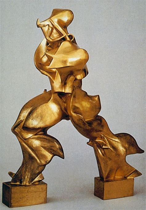 "Unique Forms of Continuity in Space" An Italian Futurist sculpture by Umberto Boccioni at the ...