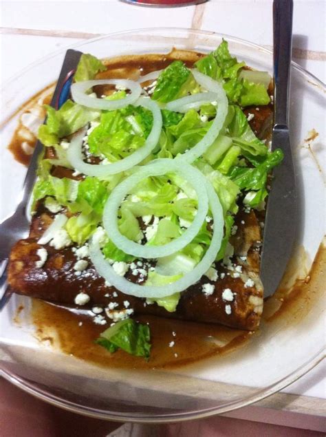 My dinner cotija cheese enchiladas- mexican food | Food Amino