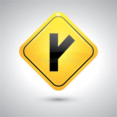 Y Intersection Sign Icon. Trendy Modern Flat Linear Vector Y Int Stock Vector - Illustration of ...