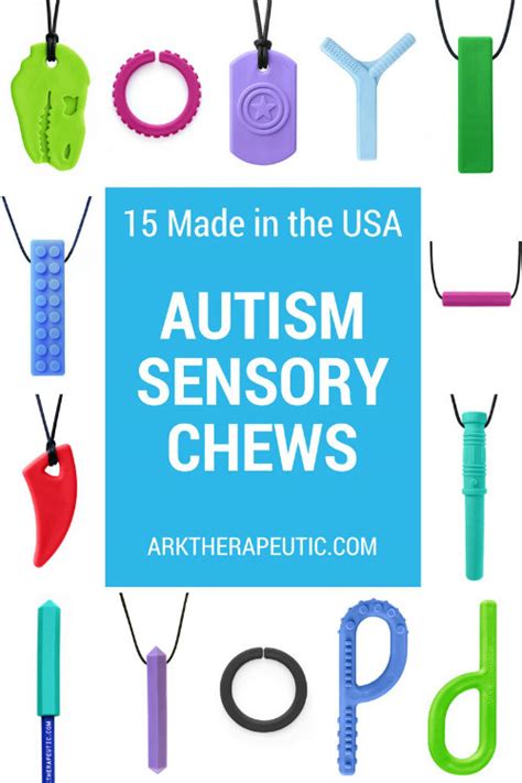 15 Made in the USA Autism Chew Toys - ARK Products, LLC