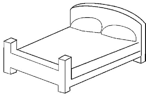 Bed For Kids - Coloring Pages