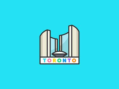 City of Toronto by Brady on Dribbble