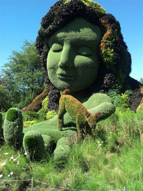 images of mum gardens | Lise Cormier’s Mother Earth | Topiary garden ...