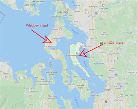 What is the Difference Between Whidbey and Camano Island?