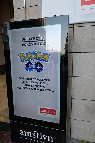 Pokémon Go display | Electronic display during the February … | Flickr