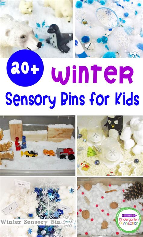 Fun-Filled Winter Sensory Bins for Kids