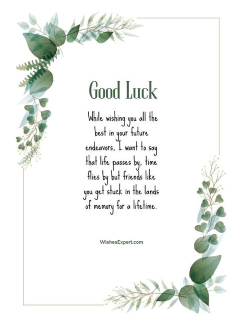 25+ Good Luck With Your Future Endeavors Wishes