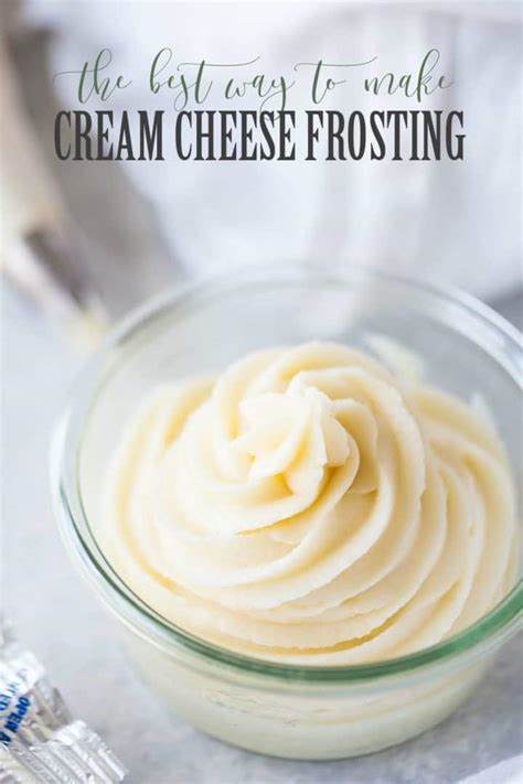 Cream Cheese Frosting: fluffy & stiff for piping -Baking a Moment