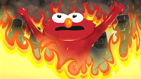 Burning Elmo Wallpapers - Wallpaper Cave