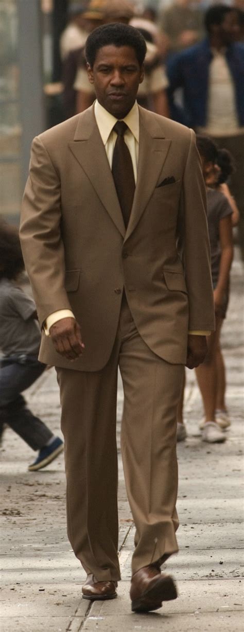 American Gangster: Frank Lucas' Light Brown Killer Suit » BAMF Style