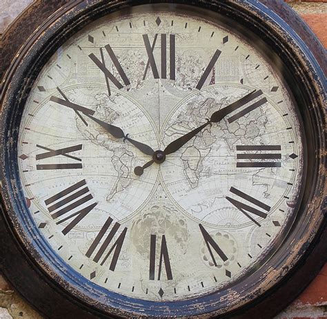 outdoor vintage wall clock by blackdown lifestyle | notonthehighstreet.com