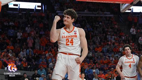 PJ Hall Leaps onto the John R. Wooden Award Midseason Top 25 Watch List - Clemson Sports Media