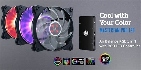 Cooler Master MasterFan Pro RGB Fans and Controller Review | eTeknix