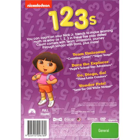 Nickelodeon: Let's Learn 1, 2, 3s | DVD | BIG W