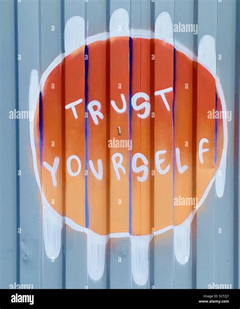 Trust me graffiti hi-res stock photography and images - Alamy