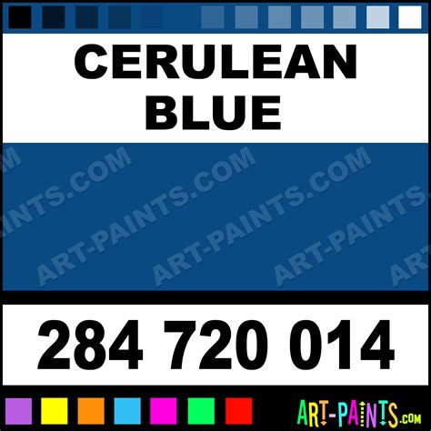 Cerulean Blue Ultimate Acrylic Paints - 284 720 014 - Cerulean Blue ...