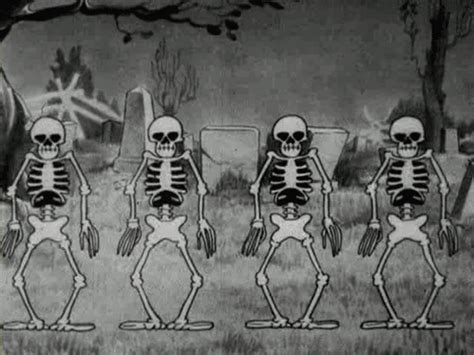 Skeleton line dance | Funny halloween memes, Spooky scary, Old cartoons