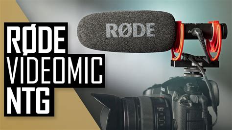 RODE VideoMic NTG Review - YouTube