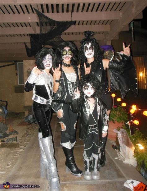 KISS Rock Band - Family Halloween Costume