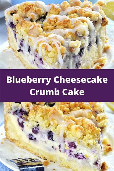 Blueberry Cheesecake Crumb Cake