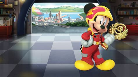 Mickey and the Roadster Racers (TV Series 2017- ) - Backdrops — The ...