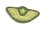 1:6 scale WWII Soviet Air Force Officers Cap “Bird” Patch; 2 | ONE SIXTH SCALE KING!