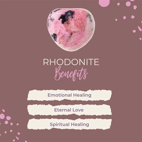 Rhodonite Spiritual Meaning and 11 Healing Properties