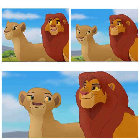 It's tradition- Simba and Nala- the lion guard | Adult/ Old Simba & Nala | Pinterest