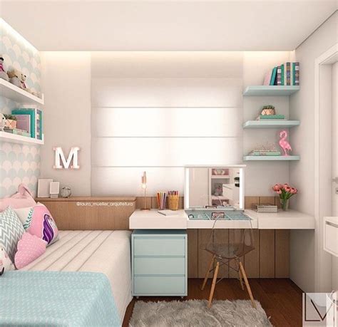 cuartos pequeños para jovenes | College bedroom decor, Bedroom interior ...